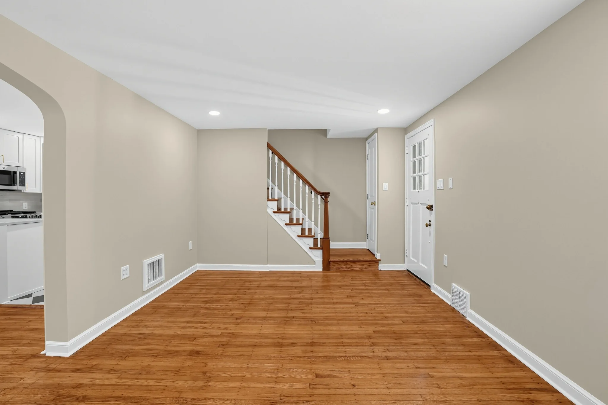 Living Room — Glendalough Road Renovation, Montgomery County, PA
