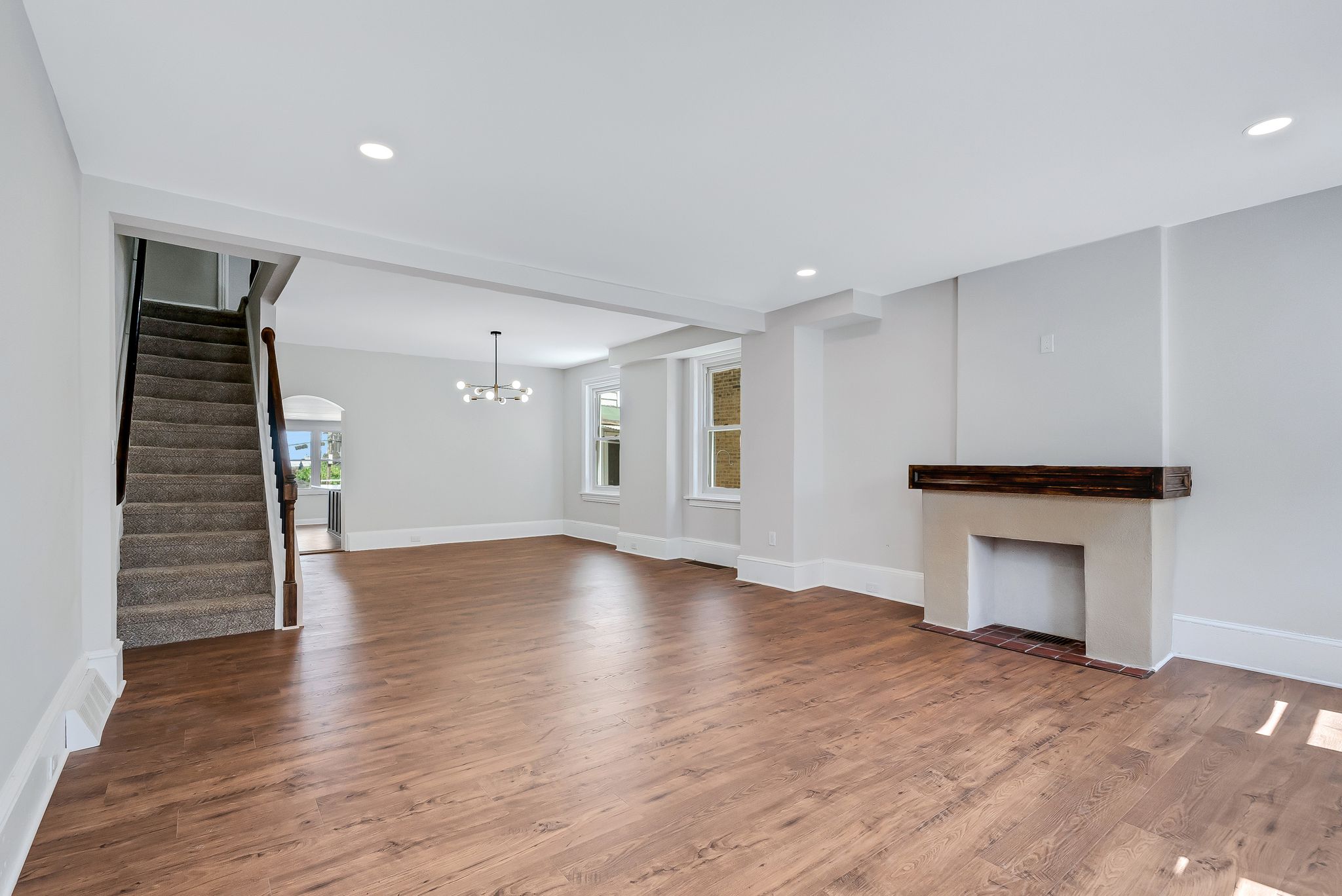 Living Room — Gay Street Residence, Phoenixville, PA