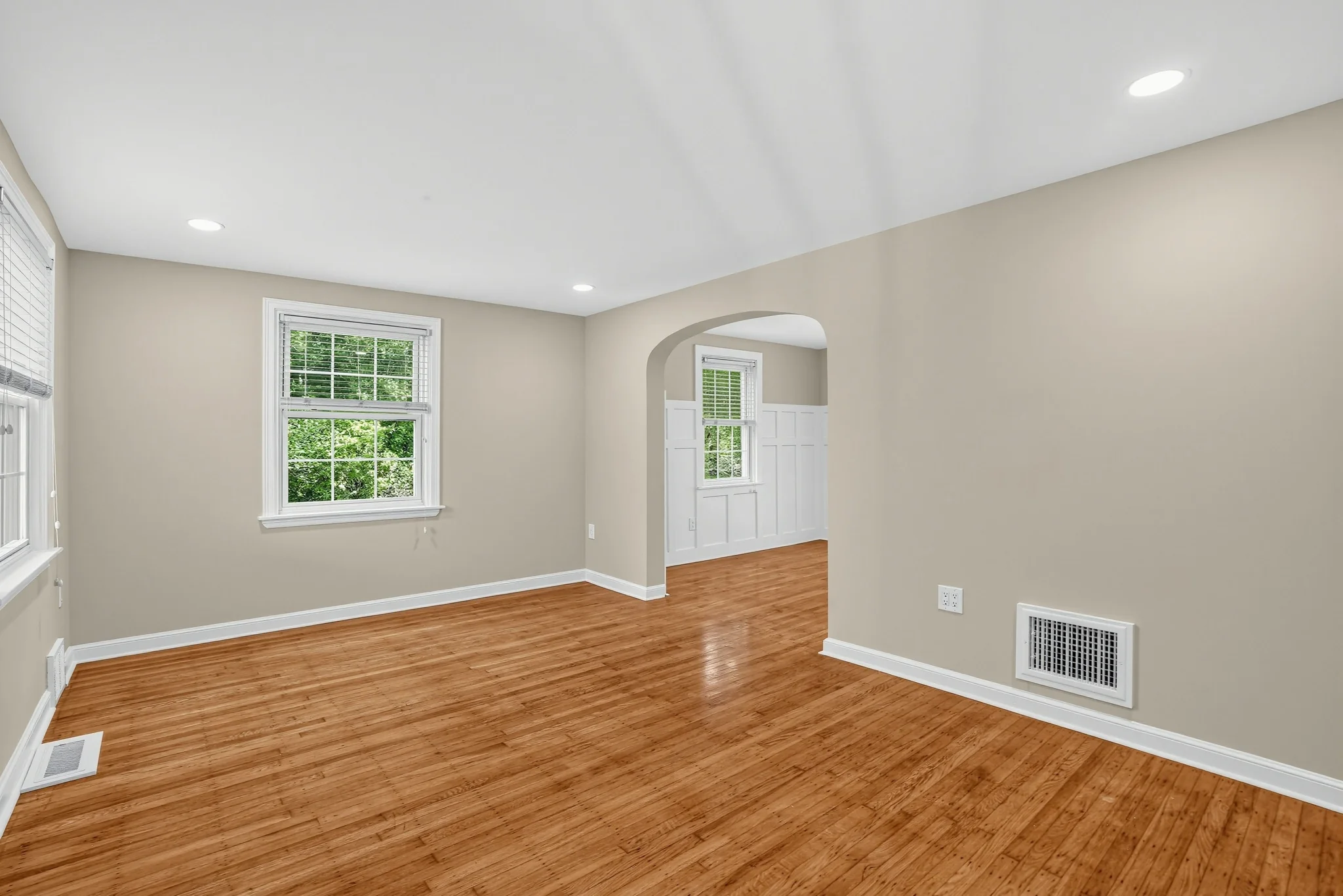 Living Room — Glendalough Road Renovation, Montgomery County, PA