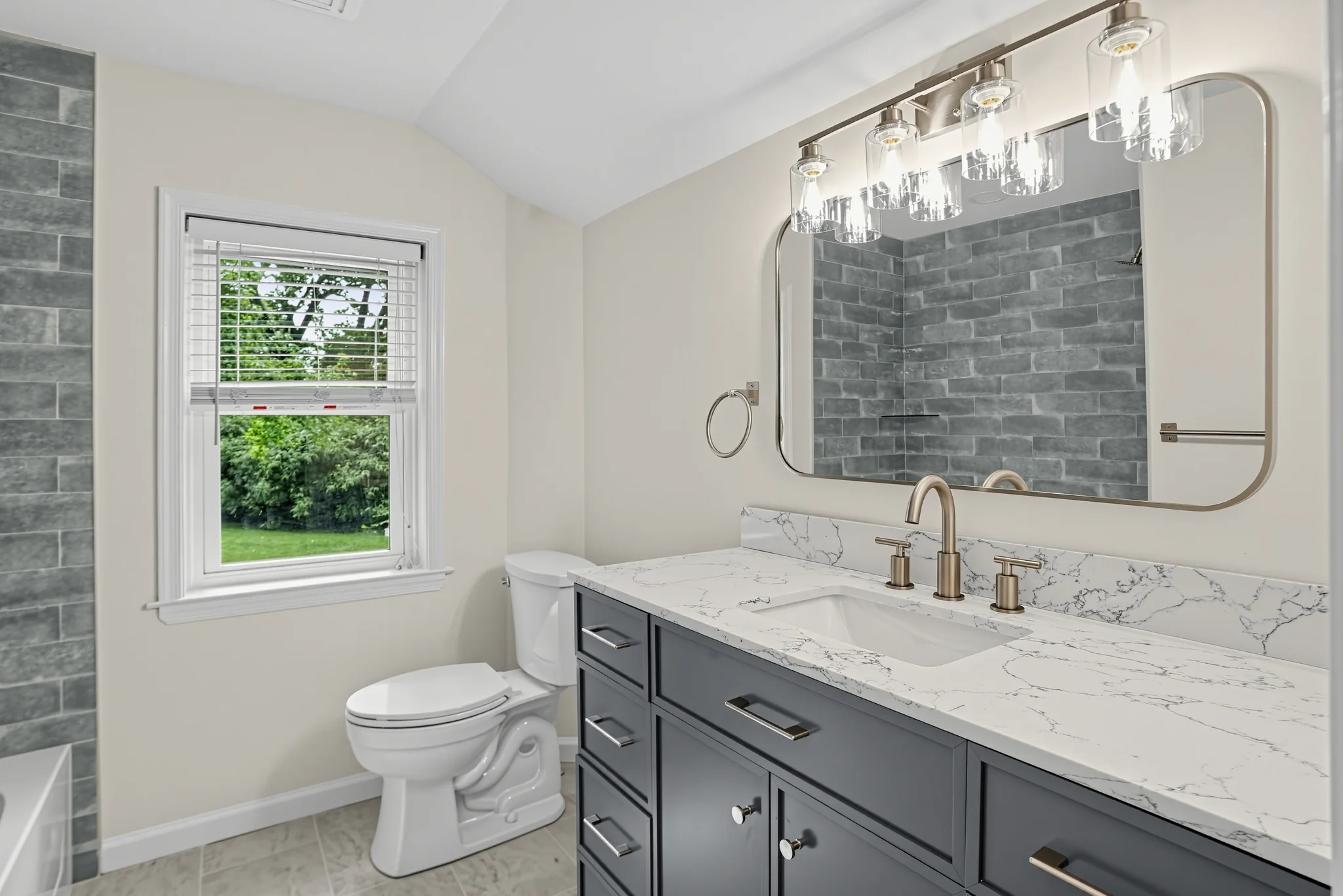 Bathroom — Glendalough Road Renovation, Montgomery County, PA