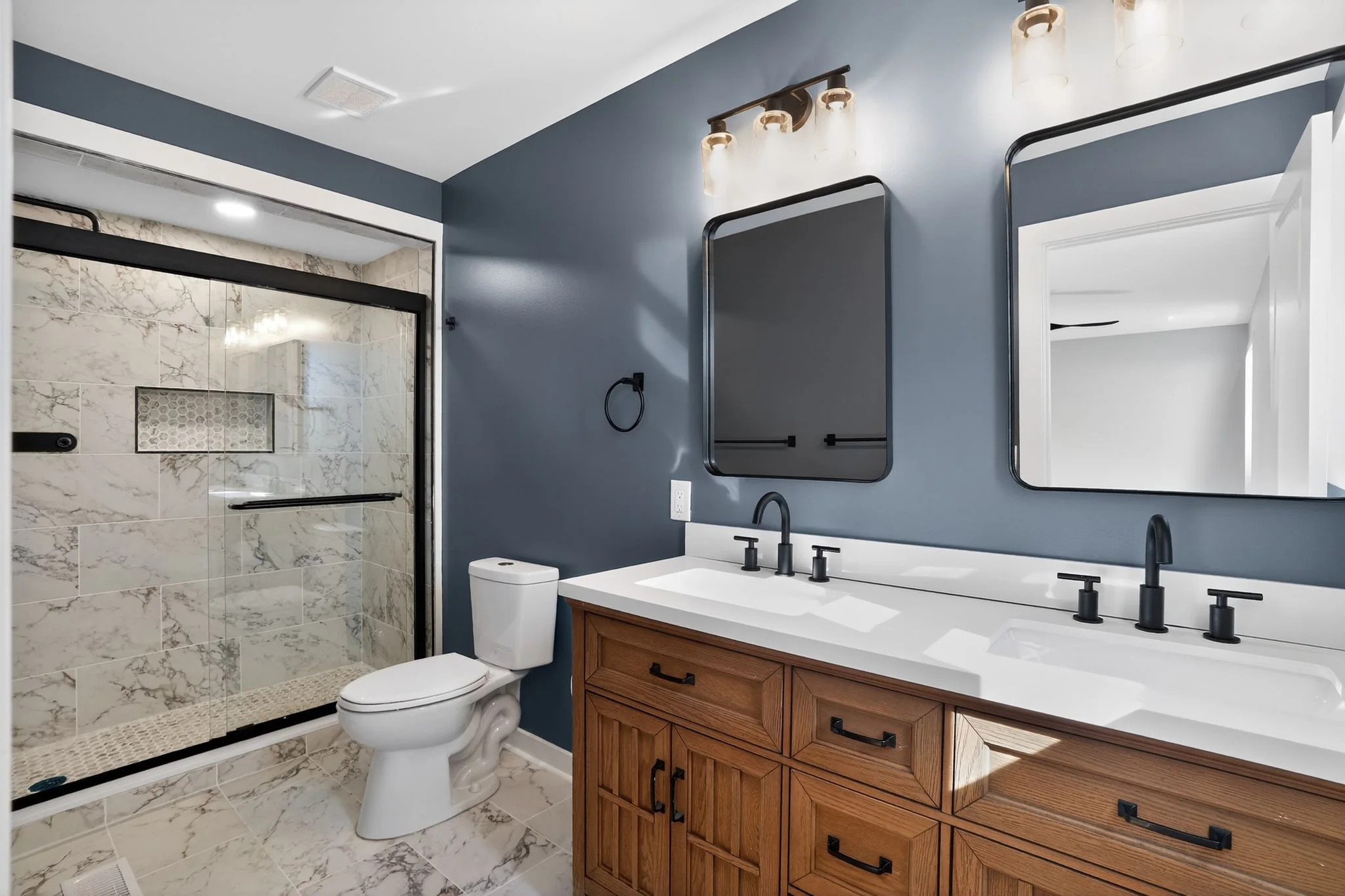 Bathroom — Rorer Street Renovation, Glenside, PA